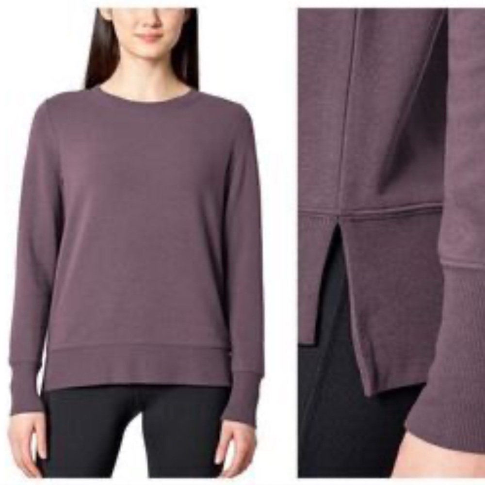 Mondetta Women's Plum Crew Neck Sweater